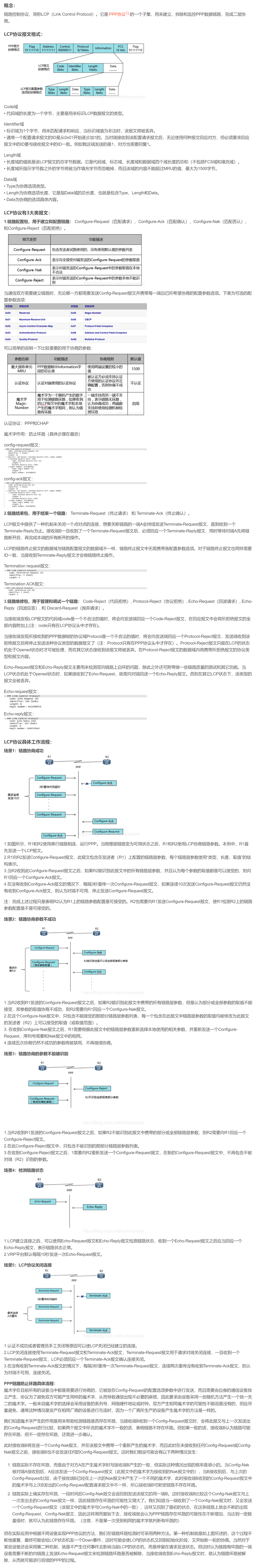 【转载】HCIE R&S 备考笔记 PPP LCP原理