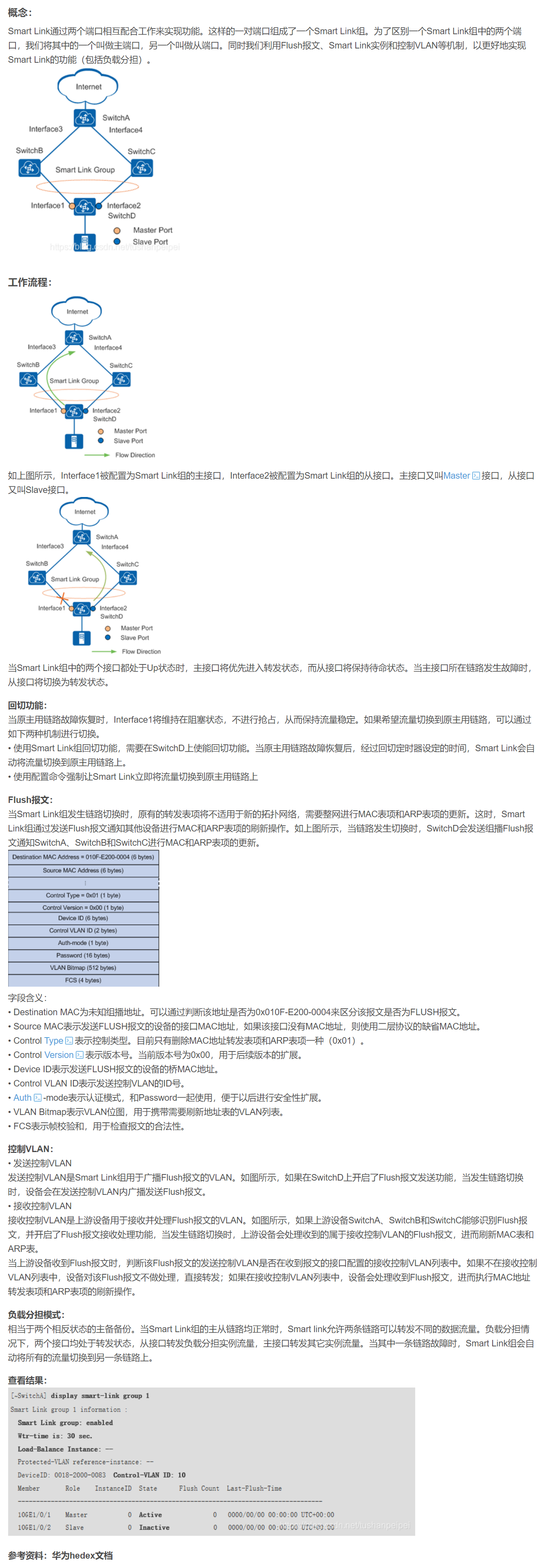 【转载】HCIE R&S 备考笔记 smart-link原理
