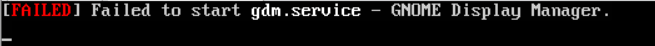 【Linux】解决在扩充Ubuntu硬盘容量后，再启动时遇到的“Failed to start gdm.service” 错误