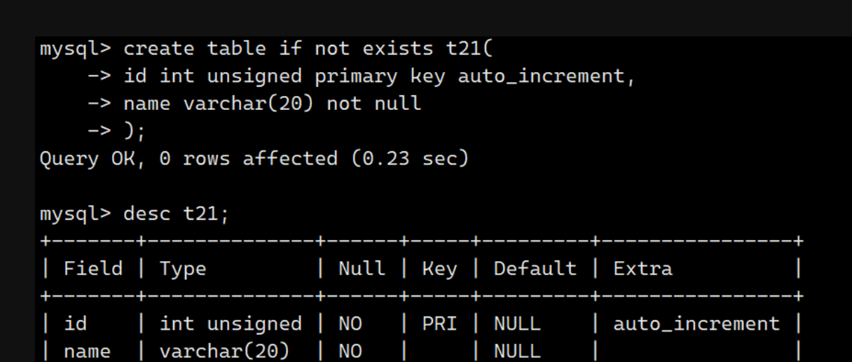 【MySQL】表约束（二）