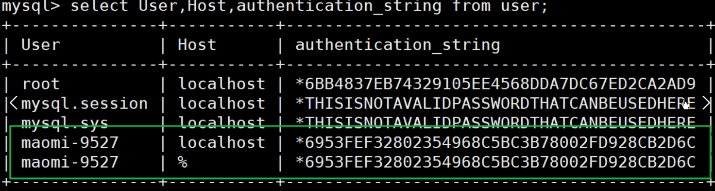 Mysql之用户管理