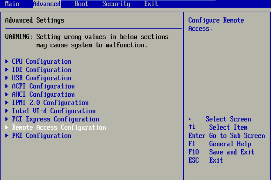 RH2285服务器自动进入BIOS Setup界面