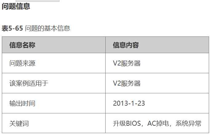 BIOS升级过程中AC掉电导致系统异常