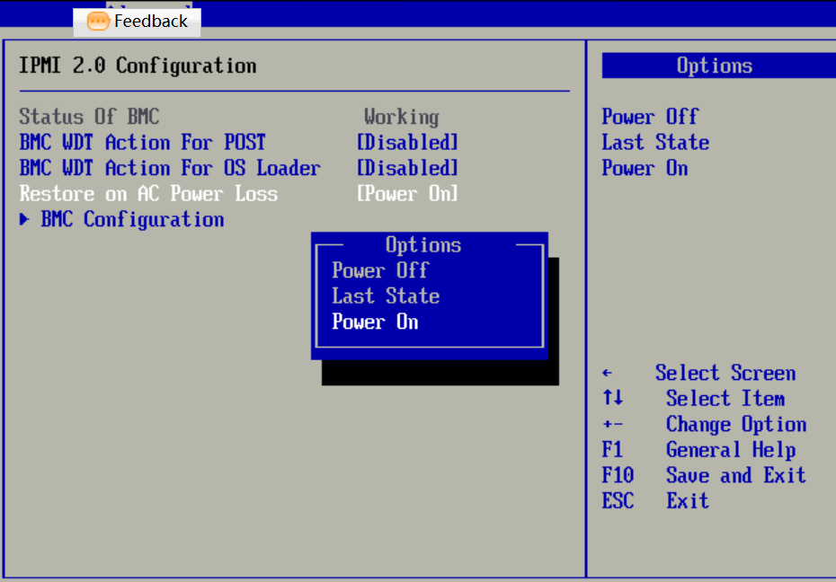 开、关机常见问题RH2285插上AC电源线后需按动电源按钮才能上电