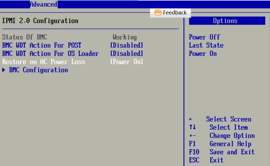 开、关机常见问题RH2285插上AC电源线后需按动电源按钮才能上电