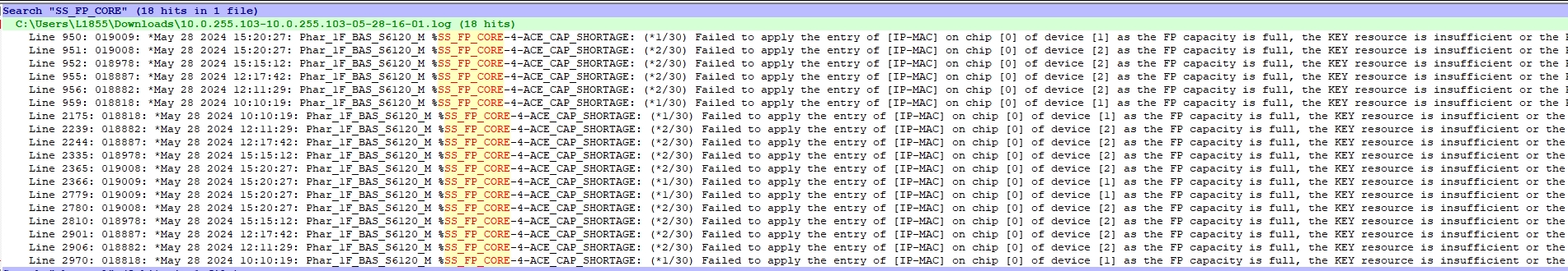 锐捷S6120 下联终端1x认证成功无法上网