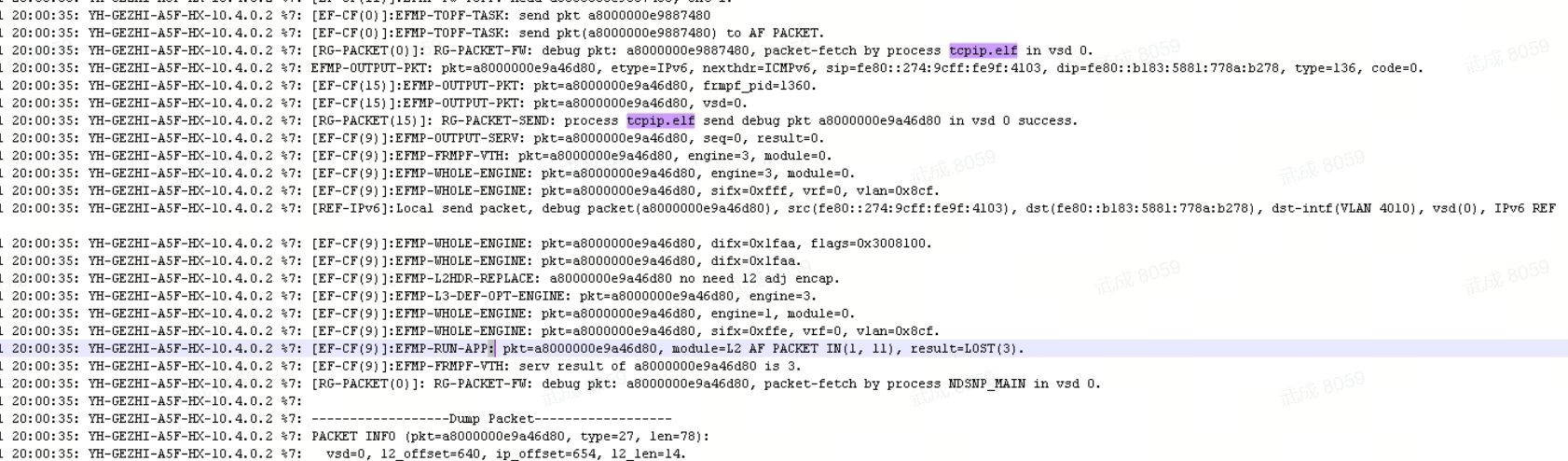 某大学18k下联无线终端获取ip地址异常