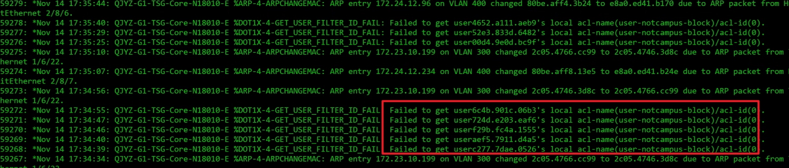锐捷N18E 无感知用户频繁掉线