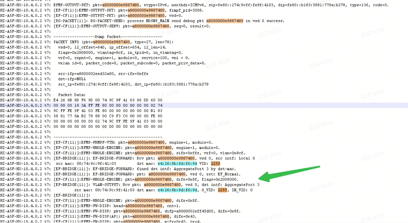某大学18k下联无线终端获取ip地址异常