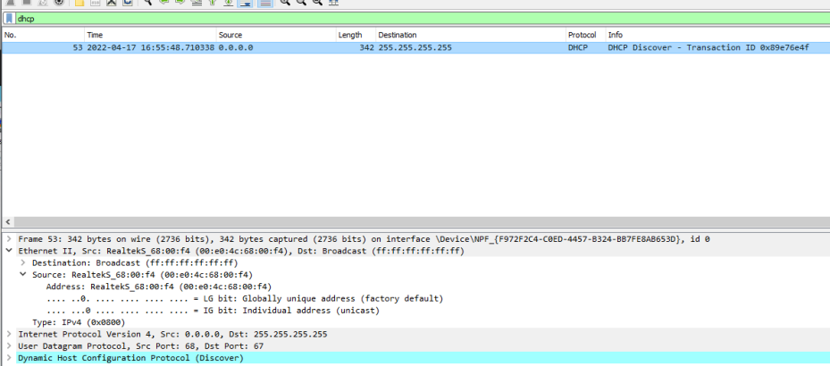 RG-N18010下联部分终端获取不到地址