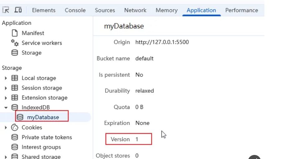 前端数据库:IndexedDB 基础使用