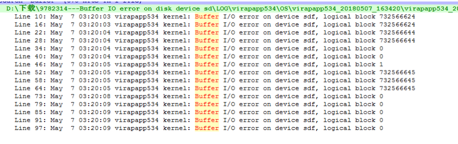 2288H V5服务器多块硬盘读写错误问题