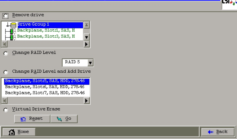 LSISAS2208 RAID卡在已存在的RAID组中增加新硬盘扩容失败案例