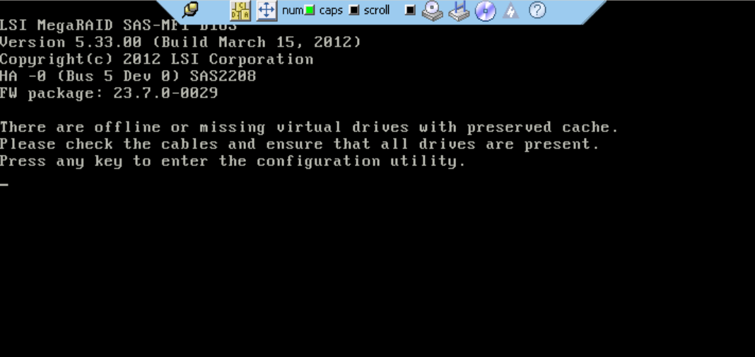 Preserved cache导致LSISAS2208卡配置异常案例