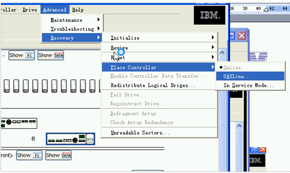 DS4300存储更换电池