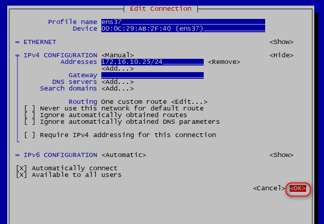 CentOS7系统双网卡环境下添加静态路由的几种方法