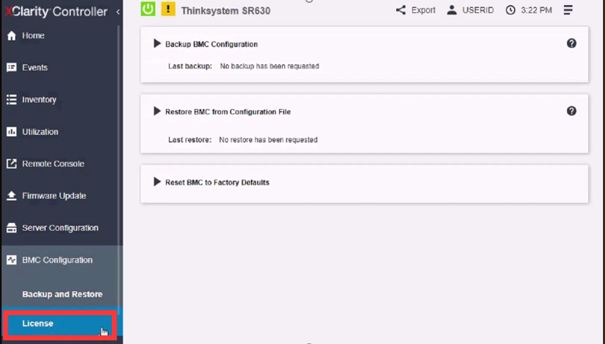 【Think system】XCC申请临时FOD