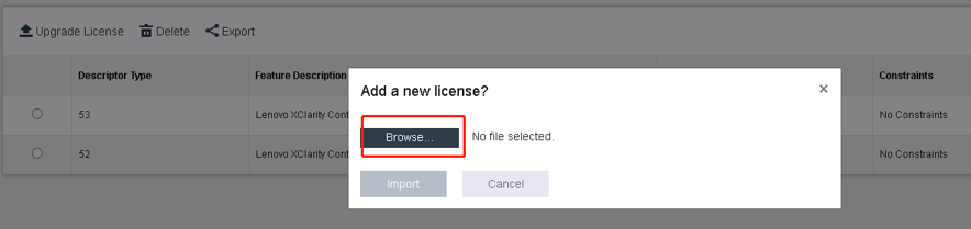 【Think system】XCC申请临时FOD