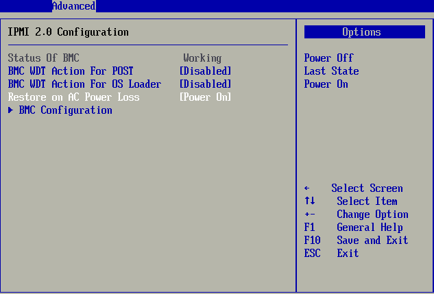 RH2285插上AC电源线后需按动电源按钮才能上电
