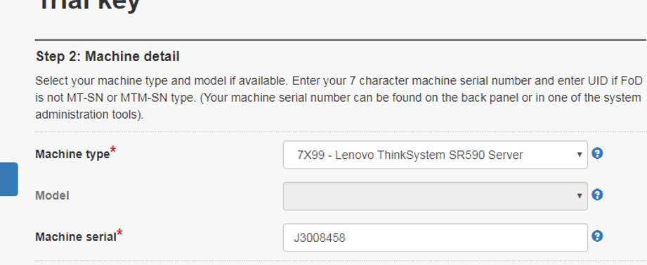 【Think system】XCC申请临时FOD
