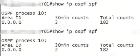 锐捷RSR7708-X ospfd导致CPU利用率为99%