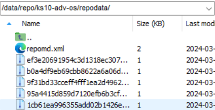 在银河麒麟V10 SP2服务器上搭建本地私有yum源