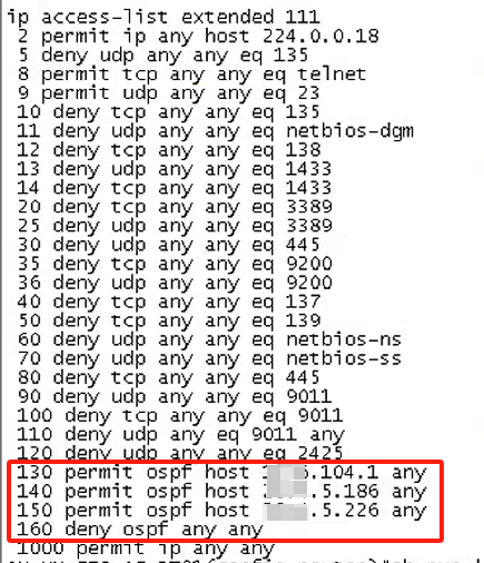 RSR77-X 设备重启后ospf邻居处于Init状态 副本