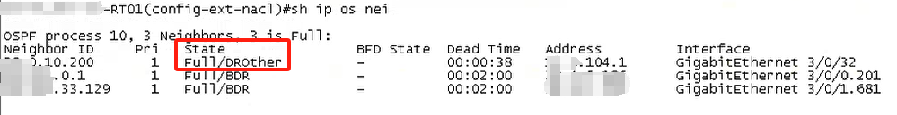 RSR77-X 设备重启后ospf邻居处于Init状态 副本