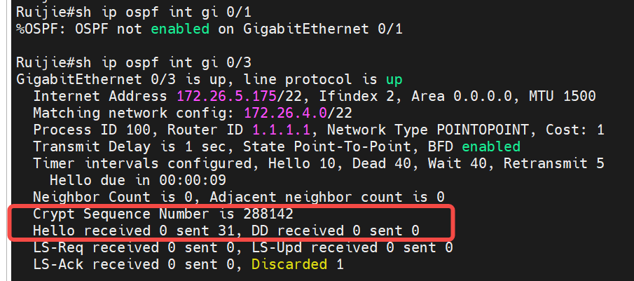 OSPF-邻居建立失败