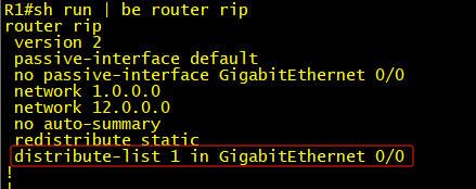 锐捷RIP学习不到目标路由