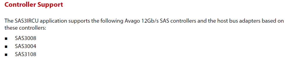 3416 IT卡使用sas3ircu工具导致CPU configuration Error