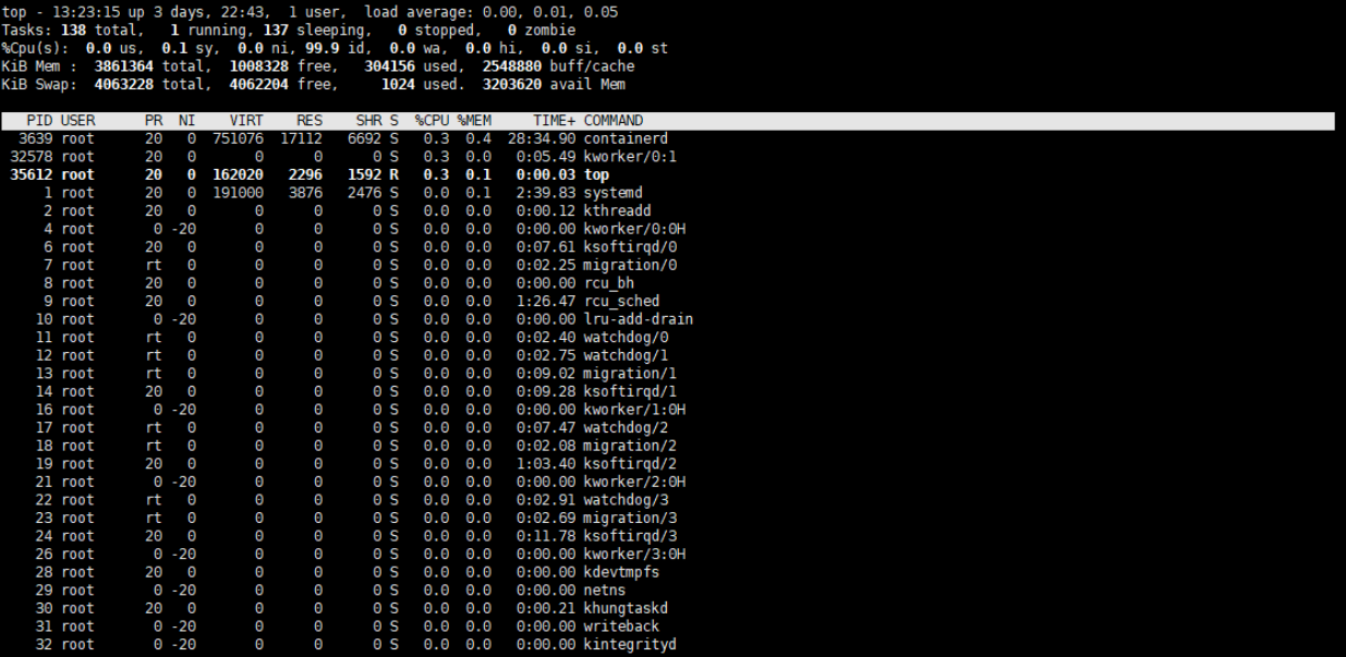 【Linux压力测试工具】 - Stress命令进行压力测试cpu、内存、磁盘