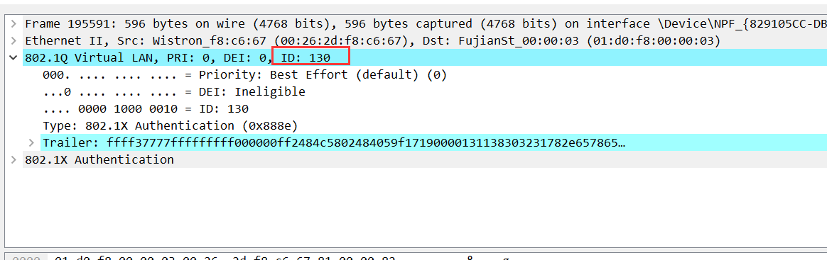 锐捷S2928G-E下联终端802.1X认证失败