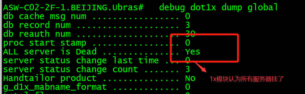 锐捷S57H交换机下联终端未认证均可上网